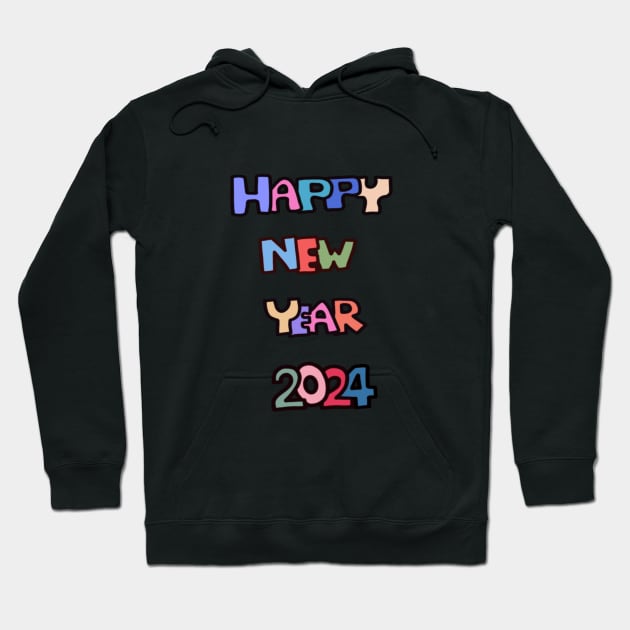 2024 New Year Hoodie by BigSaturn